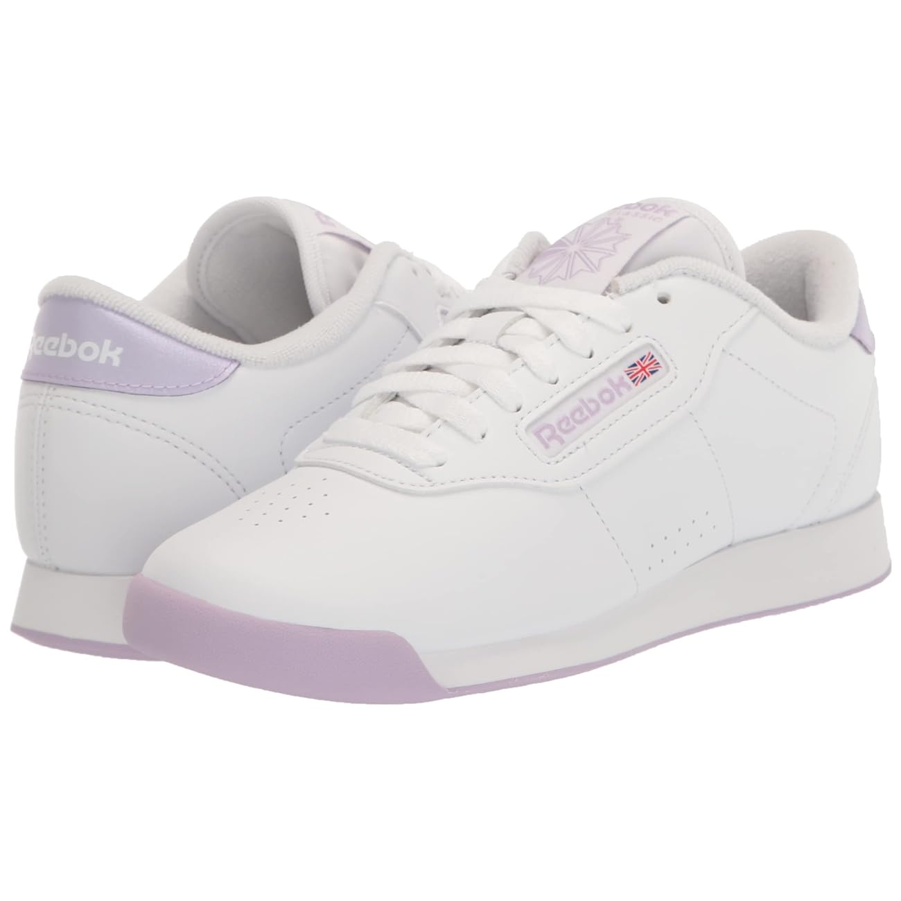 REEBOK WOMENS PRINCESS PURPLE OASIS WHITE Lotsa Shoes