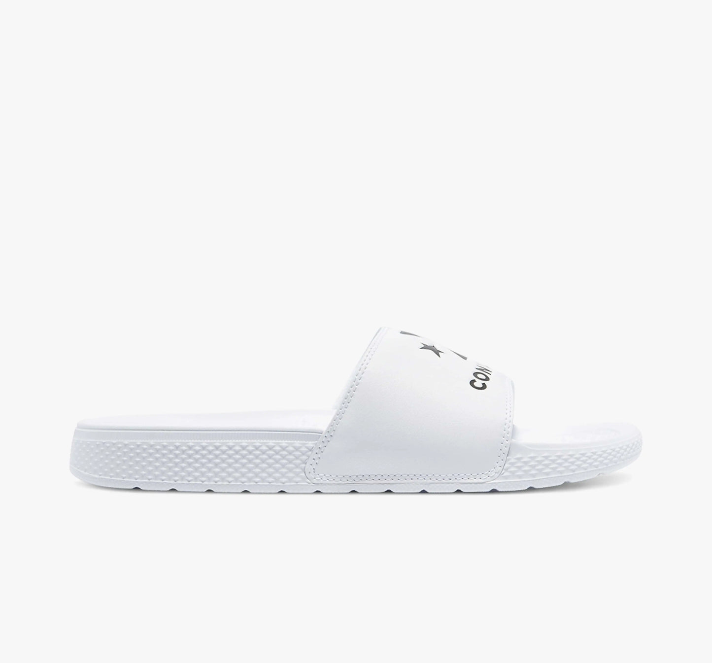 CONVERSE ALL STAR SLIDE - WHITE/BLACK