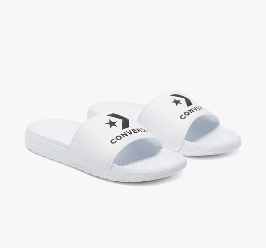 CONVERSE ALL STAR SLIDE - WHITE/BLACK