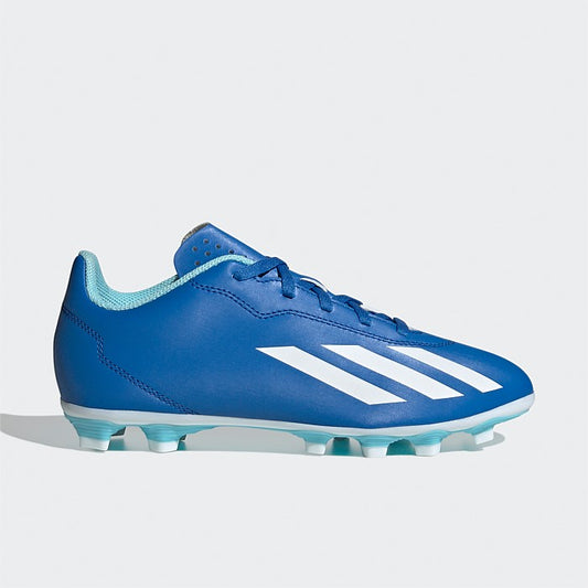 ADIDAS YOUTH X CRAZYFAST.4 FxG J - BLUE/WHITE/RED