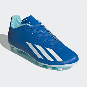 ADIDAS YOUTH X CRAZYFAST.4 FxG J - BLUE/WHITE/RED