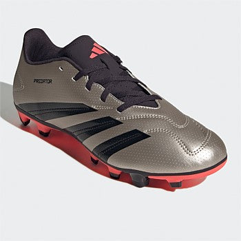 ADIDAS PREDATOR CLUB FXG - Platinum Metallic / Aurora Black / Turbo