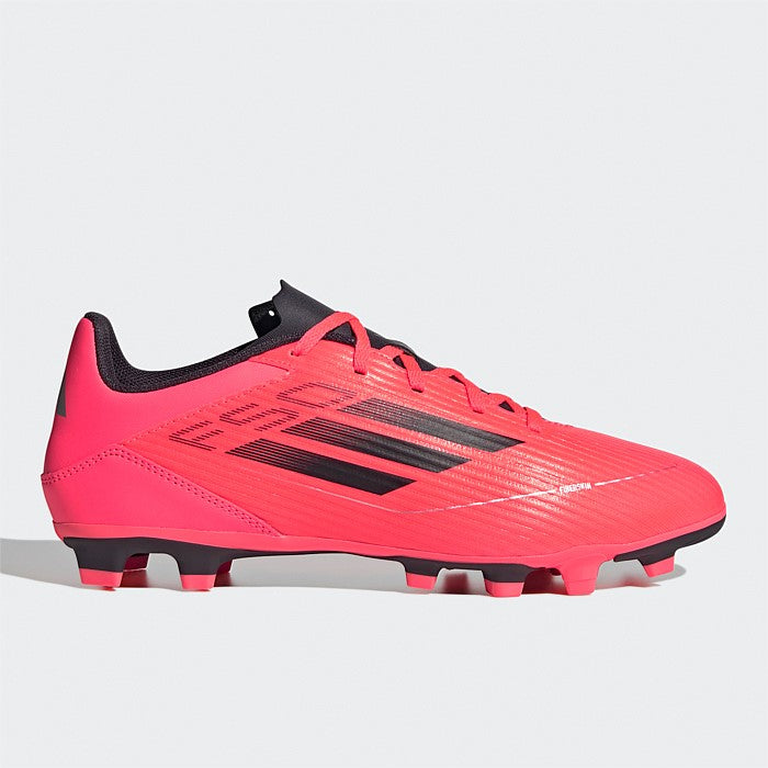 ADIDAS F50 CLUB FXG - Turbo / Aurora Black / Platinum Metallic