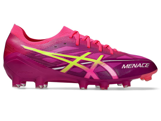 ASICS MENACE 5 - HOT PINK/SAFETY YELLOW