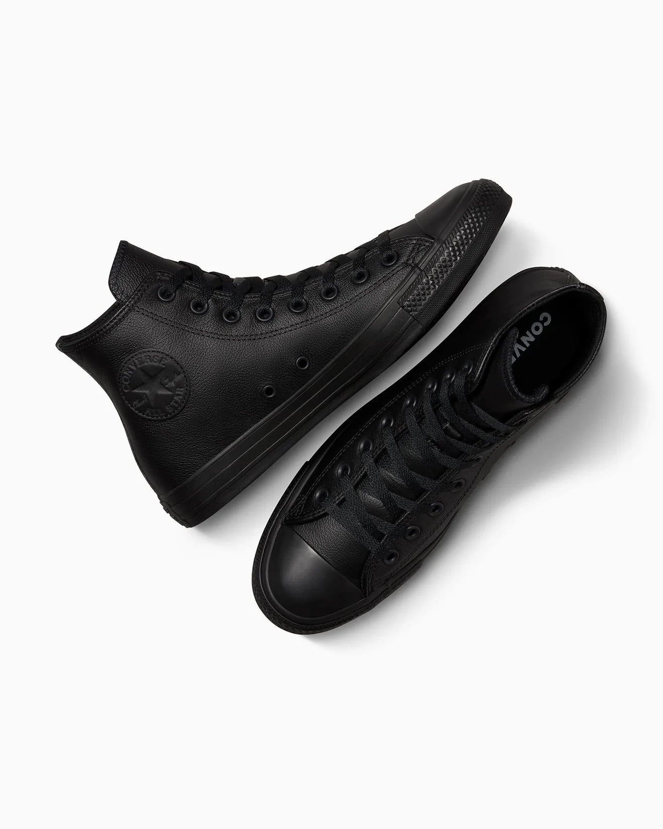 CONVERSE Chuck Taylor All Star Leather - High Top Black/Black