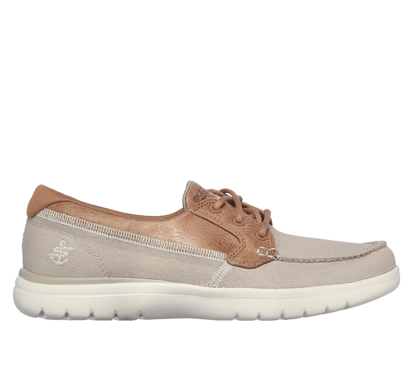 SKECHERS WOMENS ON THE GO FLEX EMBARK - NATURAL