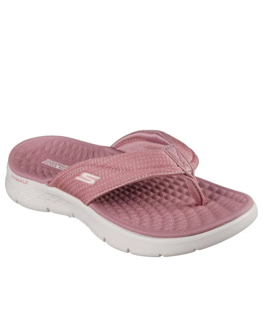 SKECHERS GO WALK FLEX SANDAL IMPRESS - MAUVE