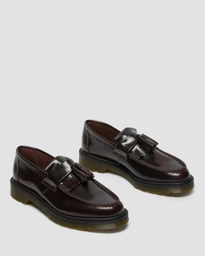 DR MARTENS ADRIAN TASSEL LOAFER ARCADIA - CHERRY RED