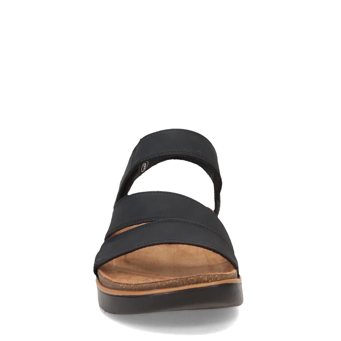 SKECHERS LIFTED COMFORT SANDAL - BLACK