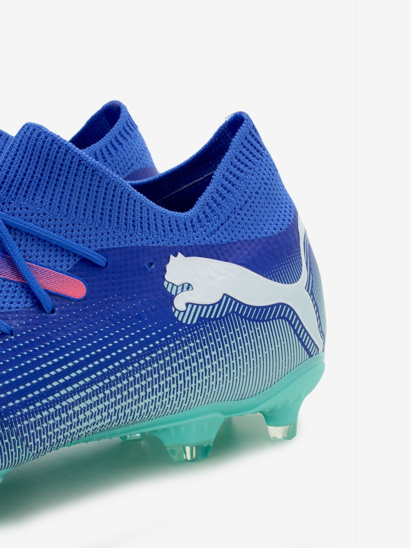 PUMA FUTURE 7 MATCH FG/AG - BLUEMAZING/WHITE/ELECTRIC PEPPERMINT