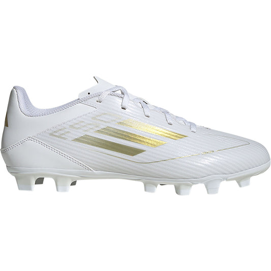 ADIDAS F50 CLUB FXG - WHITE/GOLD