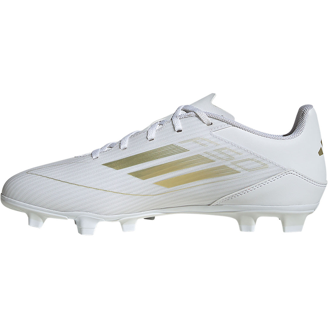 ADIDAS F50 CLUB FXG - WHITE/GOLD