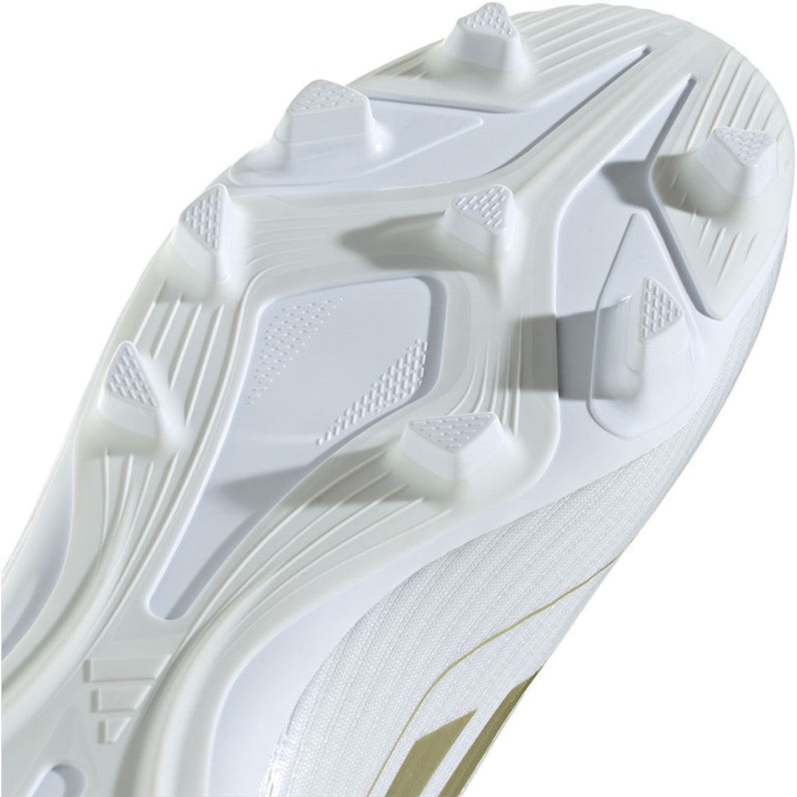 ADIDAS F50 CLUB FXG - WHITE/GOLD