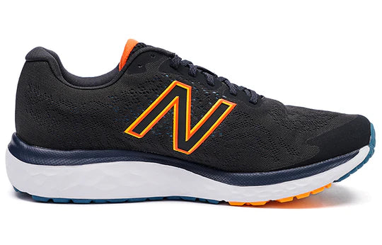 NEW BALANCE FRESH FOAM 680 v7 - BLACK/BLUE/ORANGE