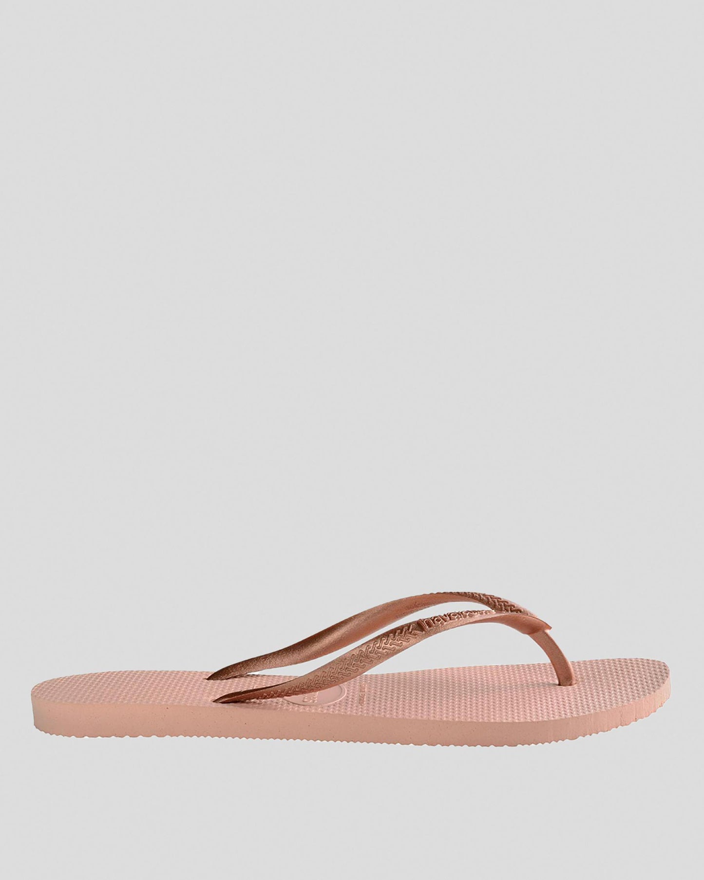 HAVAIANAS SLIM METALLIC - BALLET ROSE