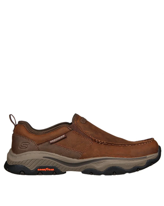 SKECHERS CRASTER MOC RINGO - DARK BROWN