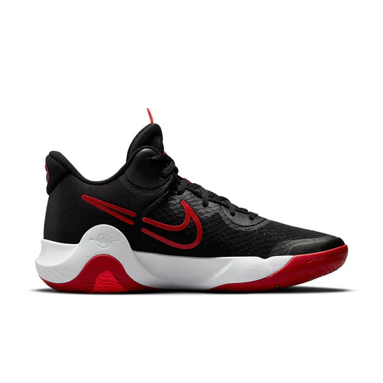 NIKE KD TREY 5 IX - BLACK/UNIVERSITY RED-WHITE