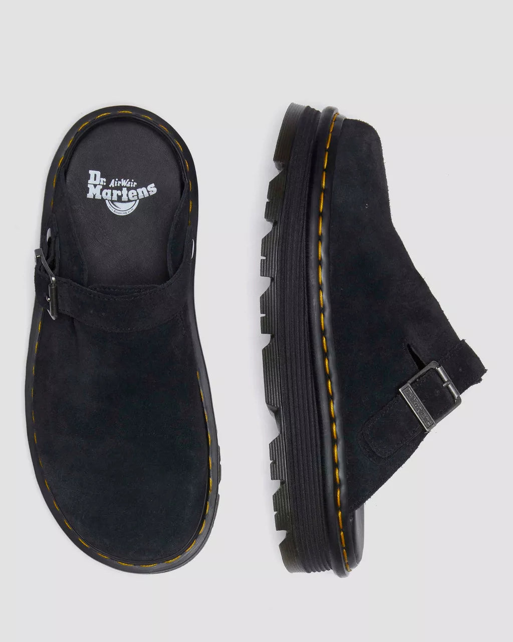 DR MARTENS ZEBZAG - BLACK SUEDE