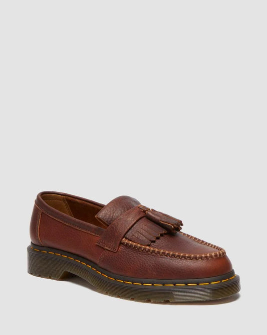 DR MARTENS ADRIAN TASSEL LOAFER AMBASSADOR - CASHEW