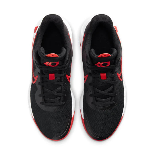 NIKE KD TREY 5 IX - BLACK/UNIVERSITY RED-WHITE