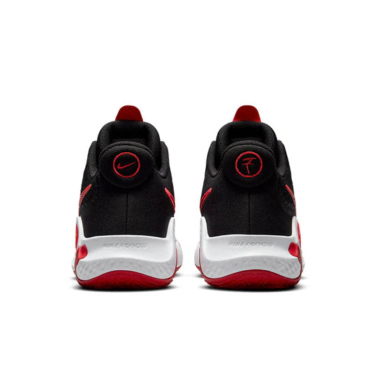 NIKE KD TREY 5 IX - BLACK/UNIVERSITY RED-WHITE