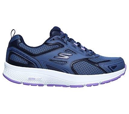 SKECHERS WOMENS GO RUN CONSISTENT - BLUE /PURPLE