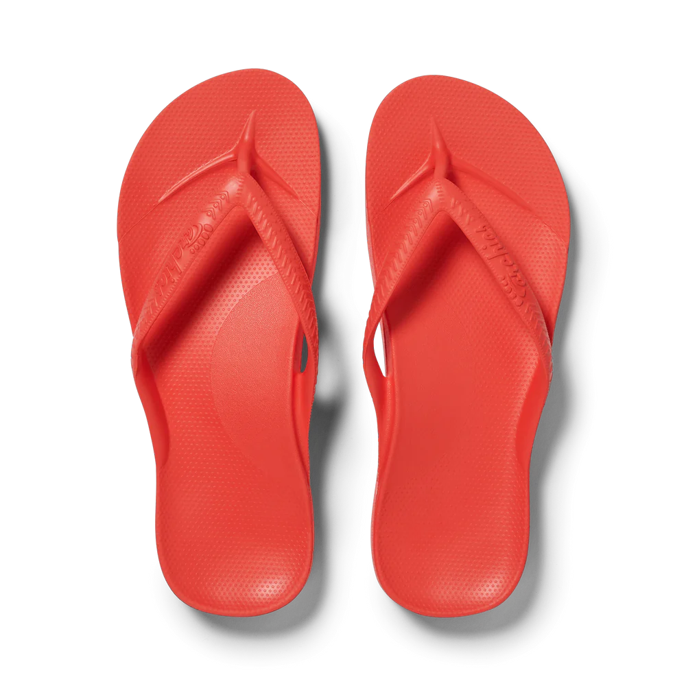 ARCHIES ARCH SUPPORT JANDALS - CORAL