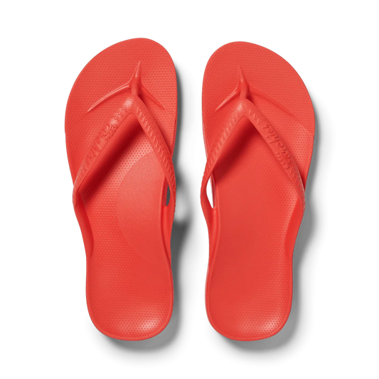 ARCHIES ARCH SUPPORT JANDALS - CORAL