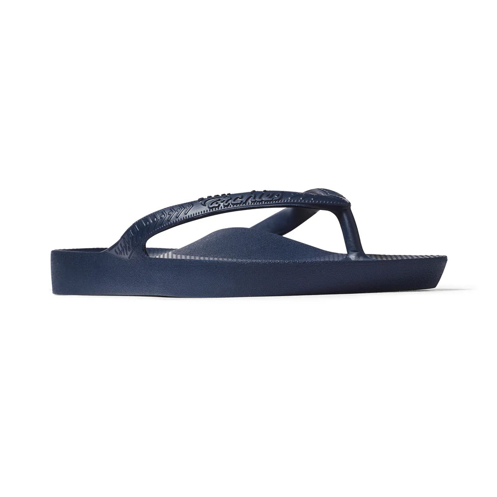 ARCHIES ARCH SUPPORT JANDALS - NAVY