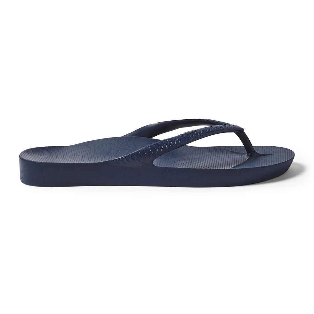 ARCHIES ARCH SUPPORT JANDALS - NAVY