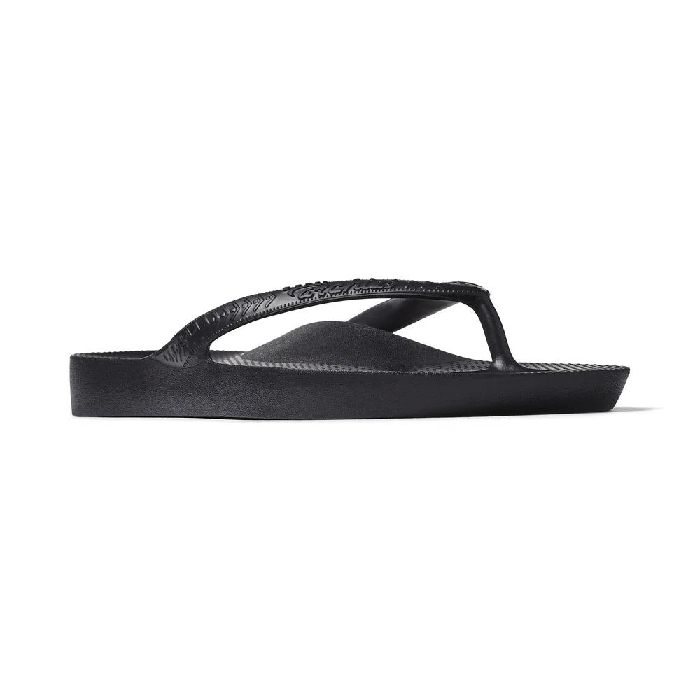 ARCHIES ARCH SUPPORT JANDALS - BLACK