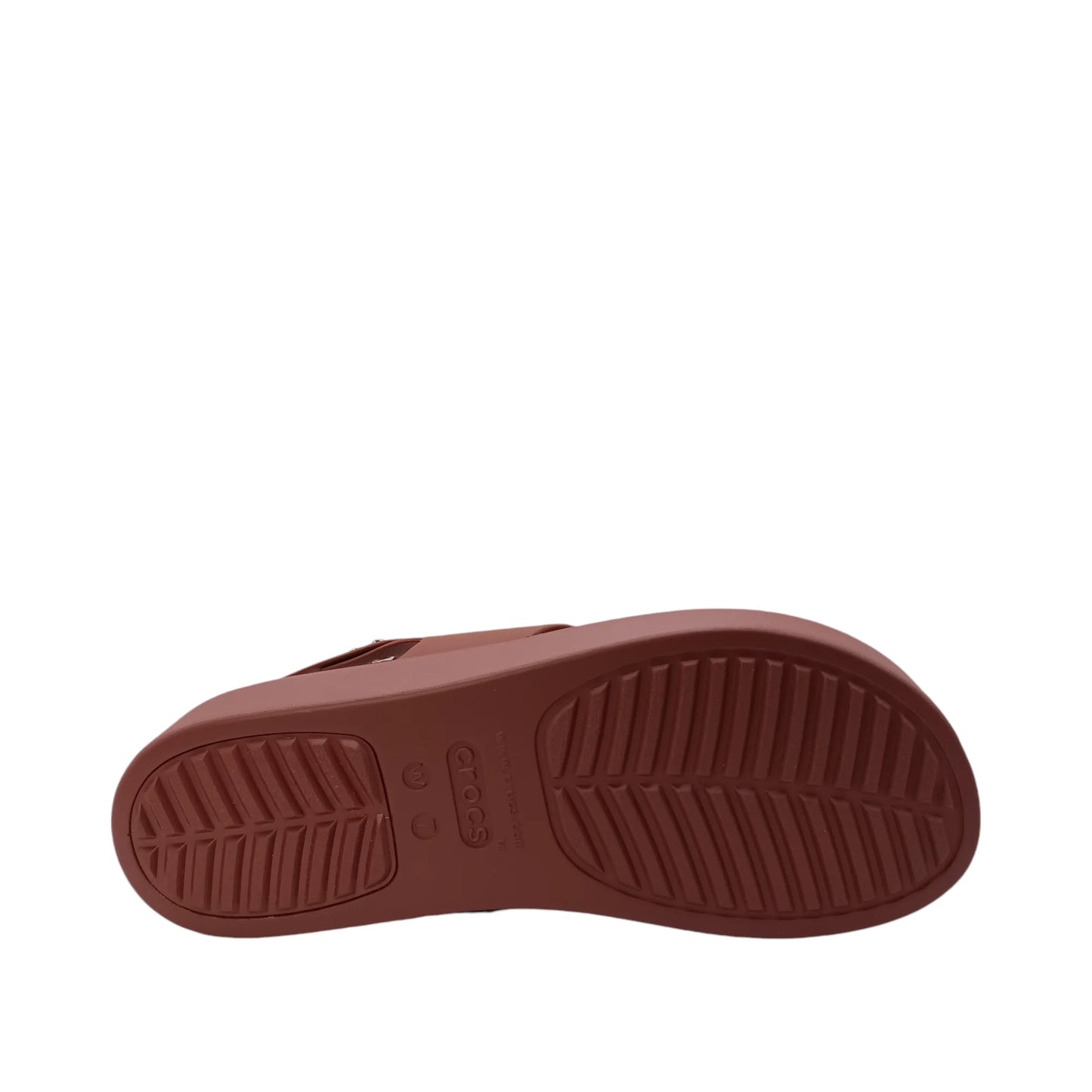 CROCS BROOKLYN LOW WEDGE - DARK CLAY