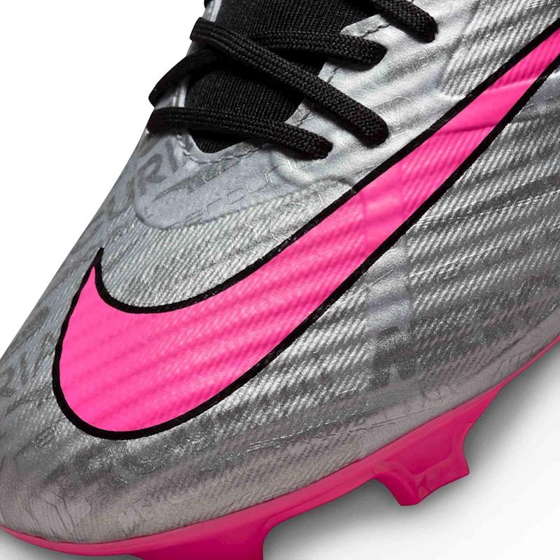 NIKE ZOOM SUPERFLY 9 ACADEMY XXV FG/MG - METALLIC SILVER/HYPER PINK