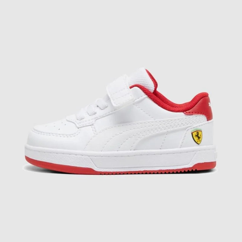 PUMA KIDS FERRARI CAVEN 2.0 - WHITE/RED