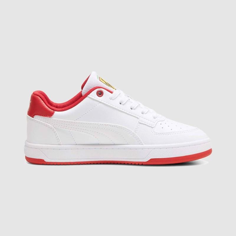 PUMA YOUTH FERRARI CAVEN 2.0 - WHITE/RED