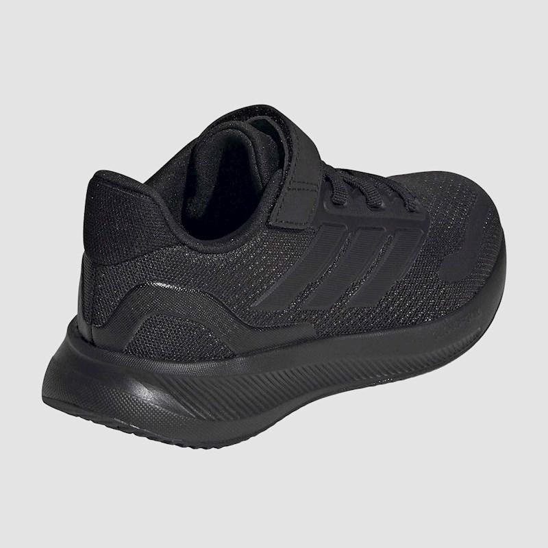 ADIDAS KIDS RUNFALCON 5 ELASTIC - BLACK/BLACK