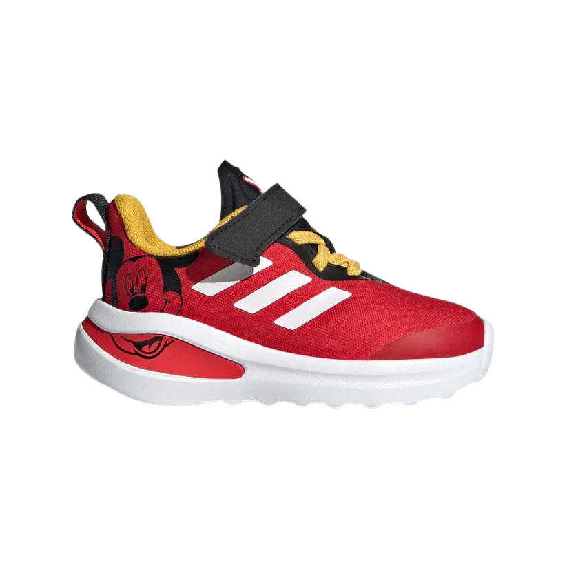 ADIDAS FORTARUN MICKEY I - Core Black / Cloud White / Vivid Red