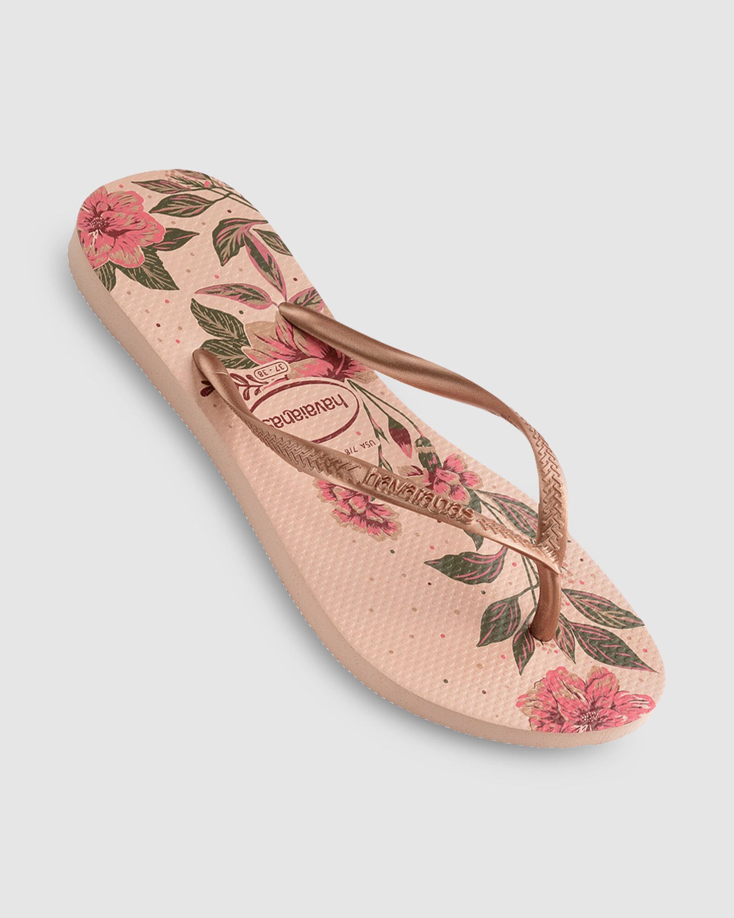 HAVAIANAS SLIM ORGANIC FC - BALLET ROSE/GOLD