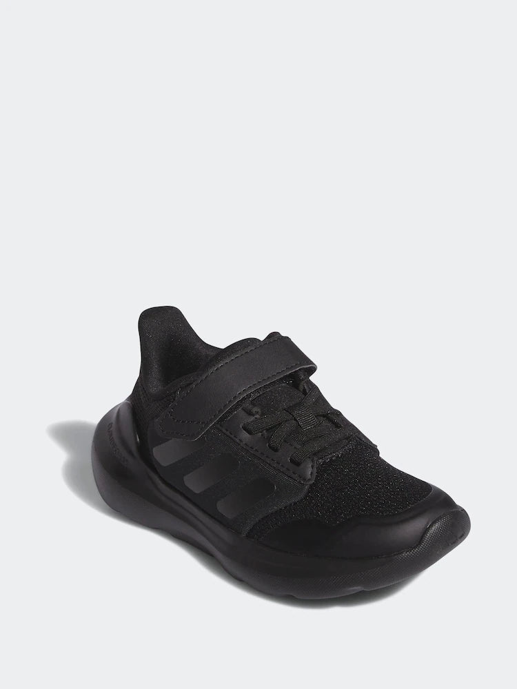 ADIDAS KIDS TENSAUR RUN 3.0 ELASTIC - BLACK/BLACK