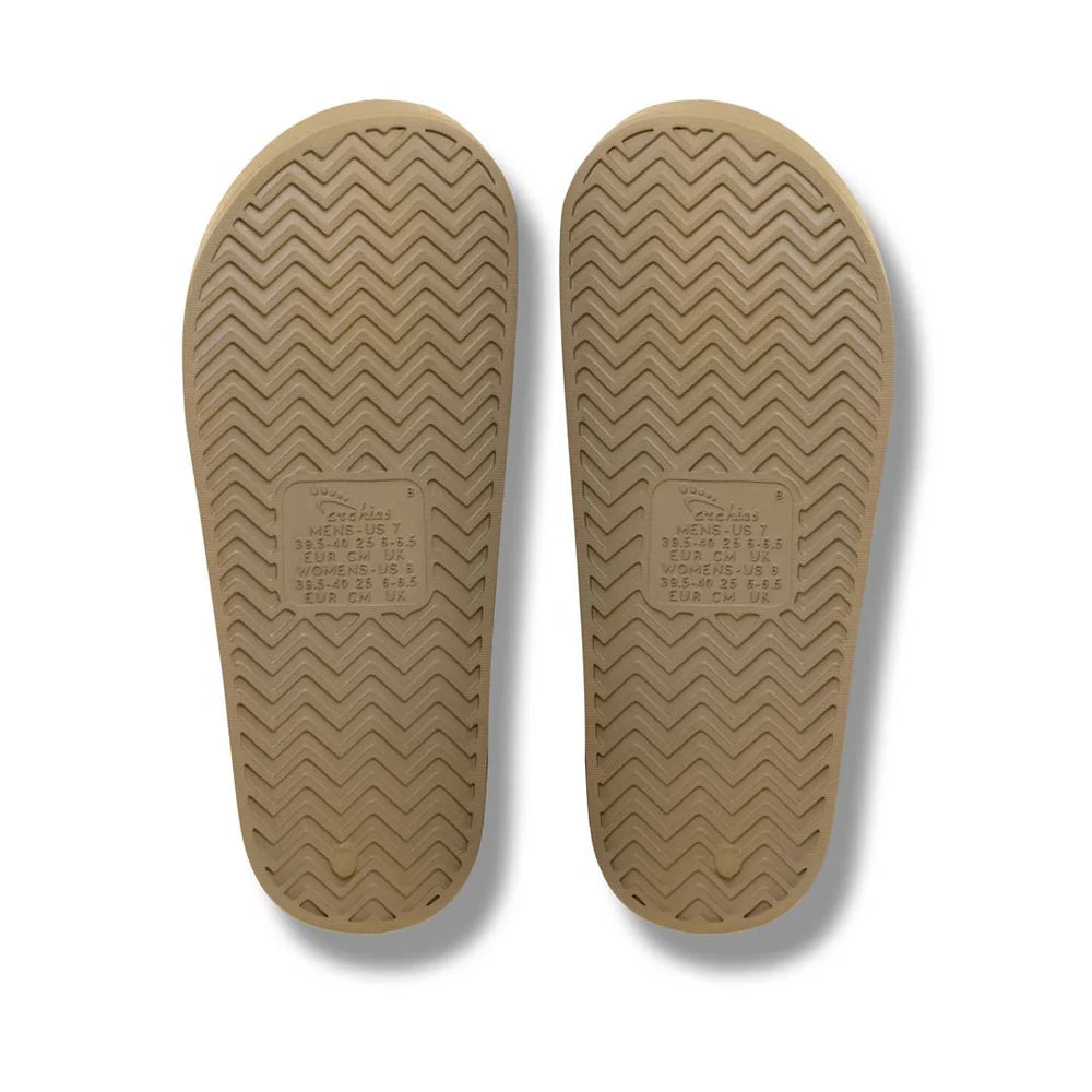 ARCHIES ARCH SUPPORT SLIDES - TAUPE