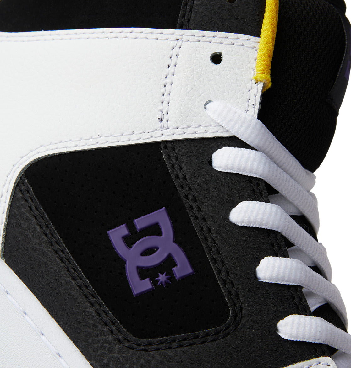 DC MANTECA 4 HI - BLACK/WHITE/PURPLE