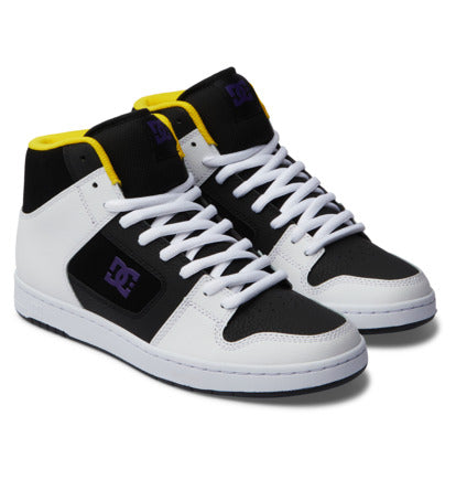 DC MANTECA 4 HI - BLACK/WHITE/PURPLE