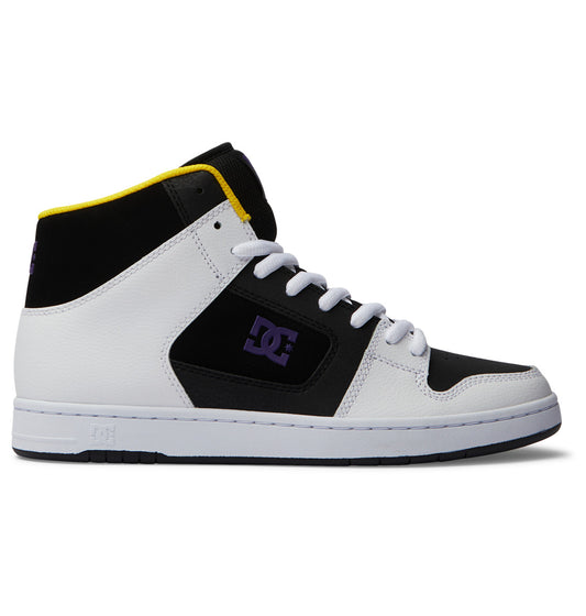 DC MANTECA 4 HI - BLACK/WHITE/PURPLE