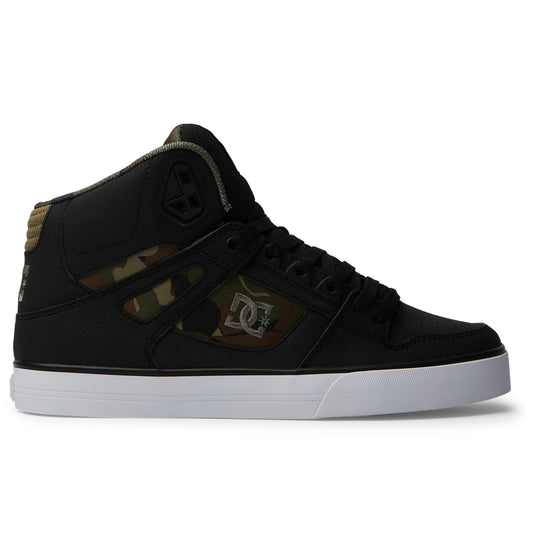 DC PURE HIGH TOP WC - BLACK/BLACK/GREEN