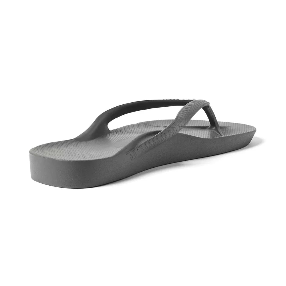 ARCHIES ARCH SUPPORT JANDALS - CHARCOAL