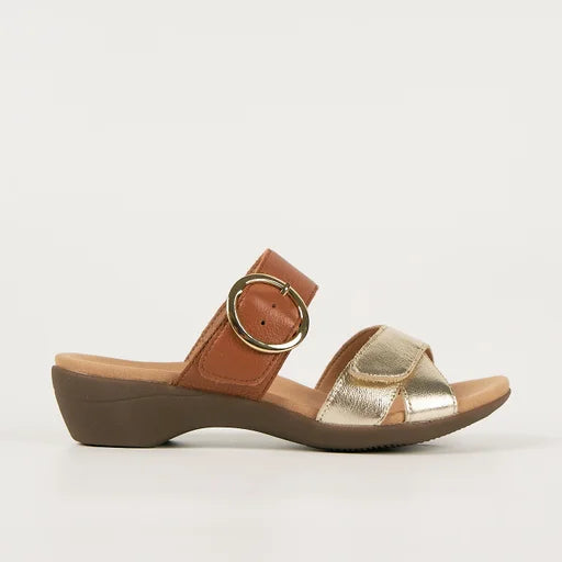 HUSH PUPPIES ASTOUNDING - TAN/CHAMPANGE