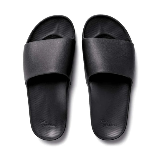 ARCHIES ARCH SUPPORT SLIDES - BLACK