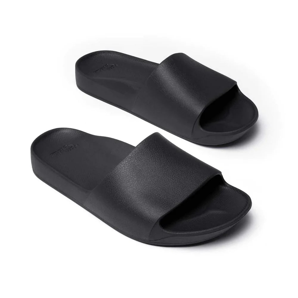 ARCHIES ARCH SUPPORT SLIDES - BLACK