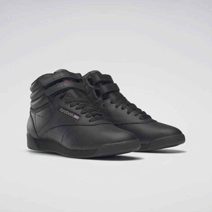 REEBOK WOMENS FREESTYLE HI - BLACK