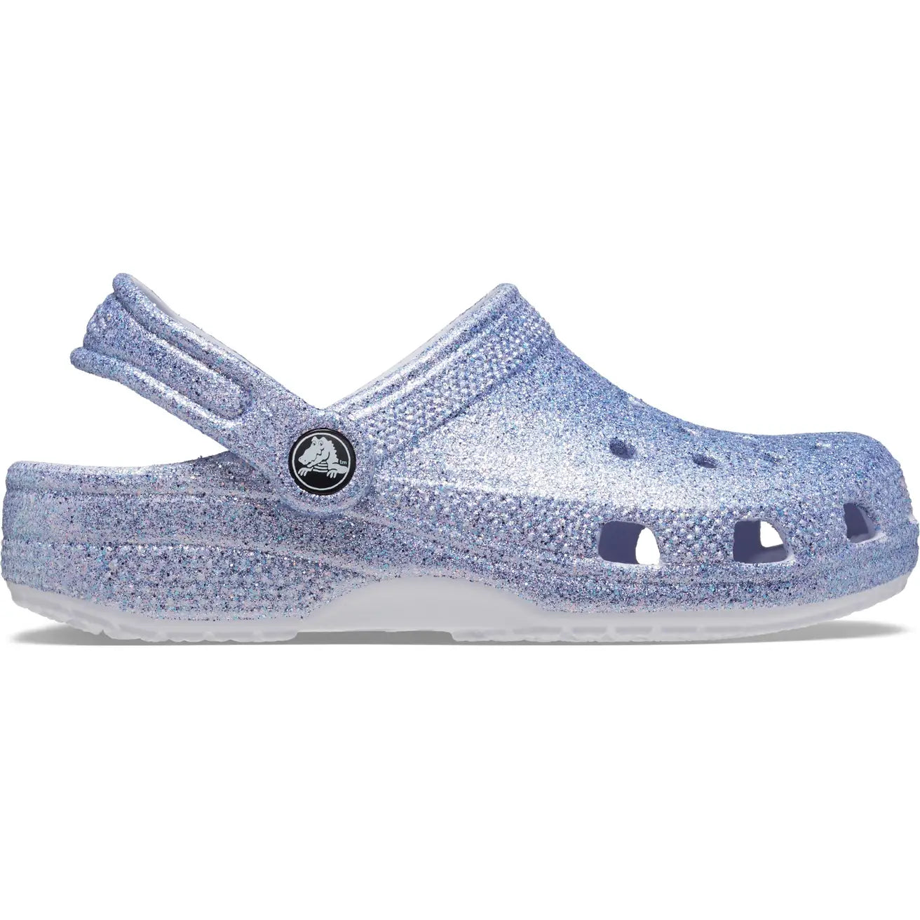 CROCS INFANT CLASSIC GLITTER CLOG - FROSTED GLITTER